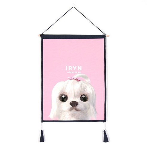 더자카 해피스마일 마이펫 인테리어 족자, Y394ZHID646