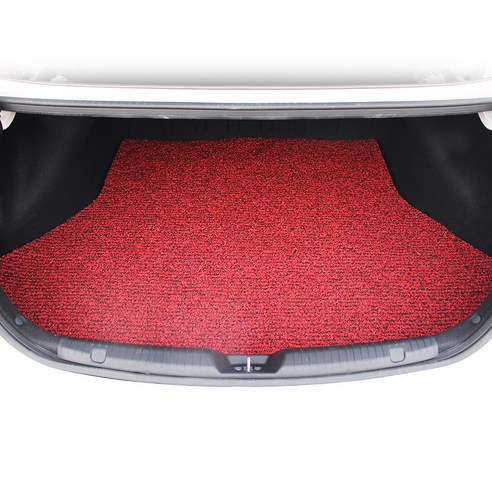 라임 차량용 코일 트렁크매트 두께12mm 레드블랙, 뉴쏘렌토R(2012년 7월~2014년)5인승