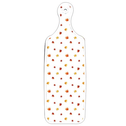 로엠디자인 양면 디자인 서빙도마 보드, 화단 + 낙엽화이트, 1개