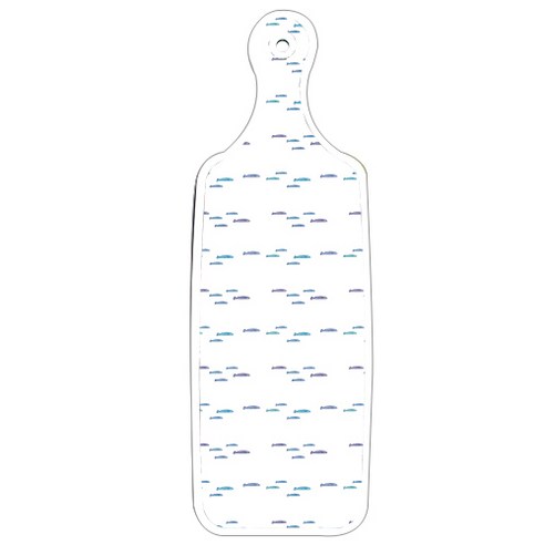 로엠디자인 양면 디자인 서빙도마 보드, 라인플라워 그린 + 파스텔물고기떼, 1개