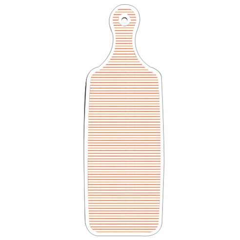 로엠디자인 양면 디자인 서빙도마 보드, 라인플라워 그린 + 주홍라인, 1개