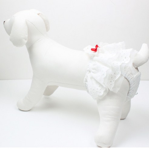 도그맘 강아지 큐티 팬티, XL~2XL, 1개