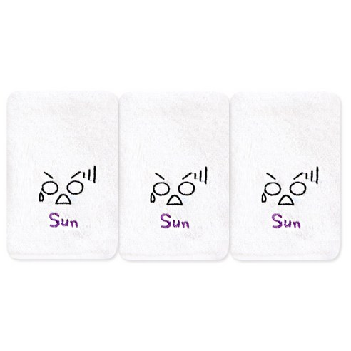 송월타월 요일기분핸드 행주, 일, 3개