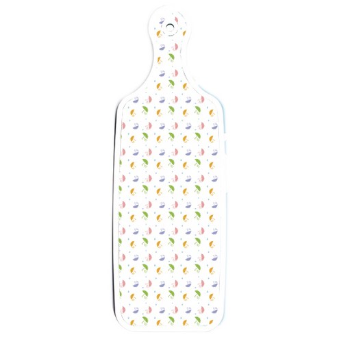 로엠디자인 양면 디자인 서빙도마, 피쉬블루 + 우산, 1개