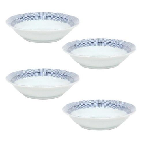 디어리빙 블루라인 쿠프 17cm, 혼합 색상, 4개입