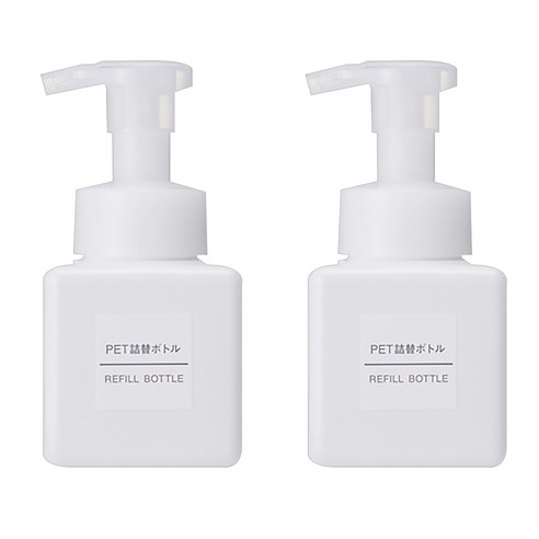 DM 뷰티 화장품 펌프 공병 250ml, 화이트, 2개입