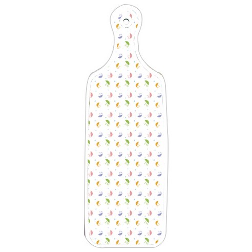 로엠디자인 양면 서빙도마 숲패턴1, 우산, 1개