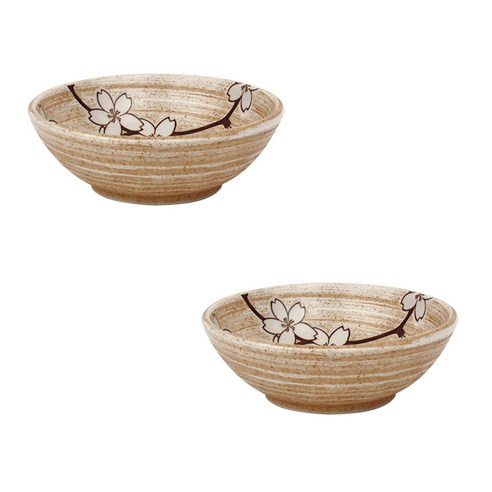 디어리빙 샌드사쿠라 쿠프 13cm, 베이지, 2개입