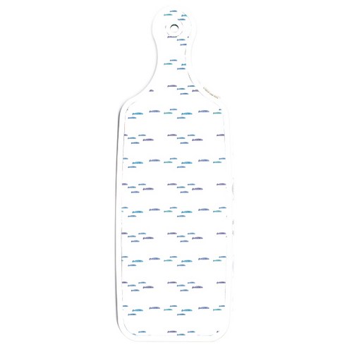 로엠디자인 양면 디자인 서빙 도마 보드 Cute부엉이, 파스텔물고기떼, 1개