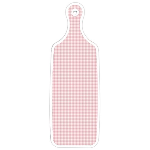로엠디자인 양면 디자인 서빙 도마 보드 국화핑크분홍, 훈색체크, 1개
