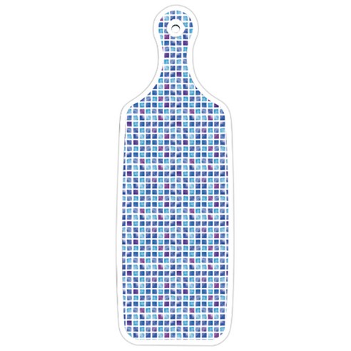 로엠디자인 양면 디자인 서빙도마 세모점, 블루타일, 1개