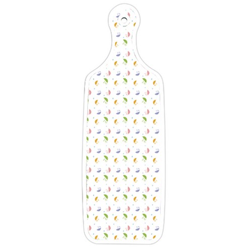 로엠디자인 양면 디자인 서빙도마 세모점, 우산, 1개