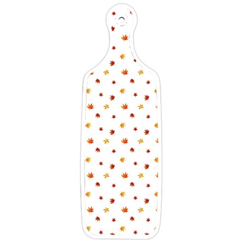 로엠디자인 양면 디자인 서빙도마 하드, 낙엽화이트, 1개