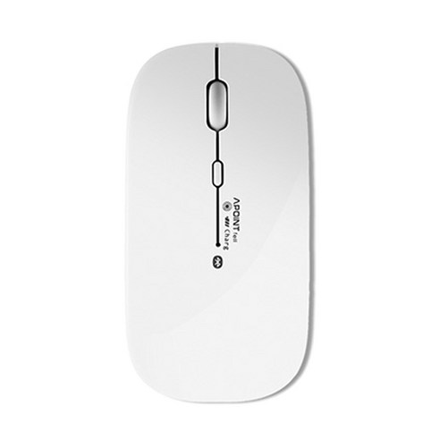 휘모리 APOINT 블루투스 무소음 무선마우스 M302, 화이트