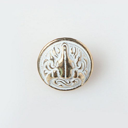 HR빅버튼 로드아일랜드 단추 NO3 21mm, 혼합 색상, 12개입