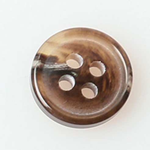 HR빅버튼 마닐라 단추 11mm, NO11, 4개입