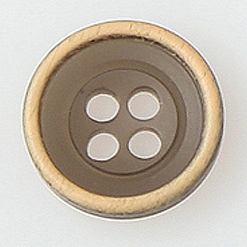 HR빅버튼 마닐라 단추 11mm, NO42, 12개입
