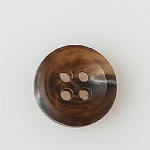 HR빅버튼 마닐라 단추 11mm, NO2, 4개입