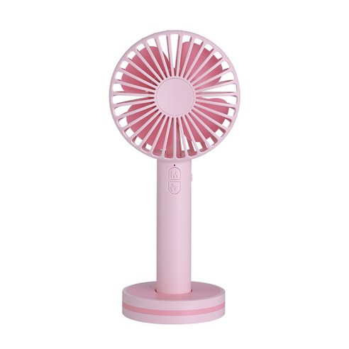 단미 캔디 휴대용 거울 선풍기, MF01, 핑크