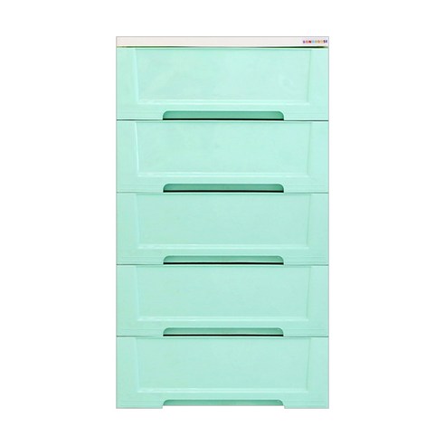 보노하우스 블랑 모던 서랍장 5단, 민트, 1개
