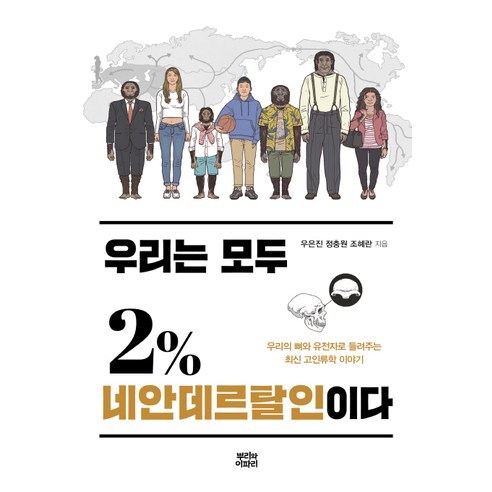 Eunjin Woo 我們都是 2% 尼安德特人 根源和巴黎 9788964620960