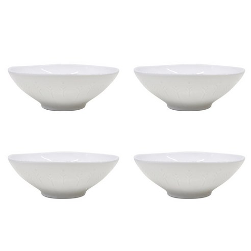 쓰임 국산 엘포레 면기, 크림화이트, 4개