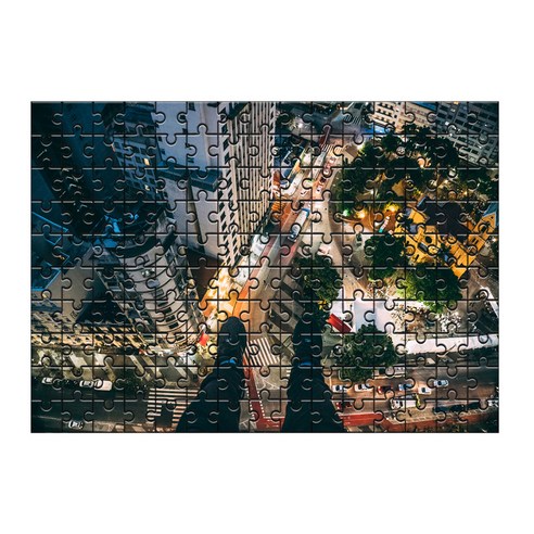 다모아 시험관 직소퍼즐, 150피스, 빌딩의정상