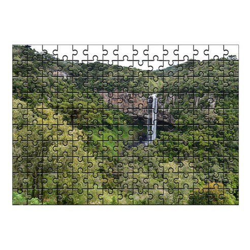 다모아 시험관 직소퍼즐, 150피스, 우거진산의폭포