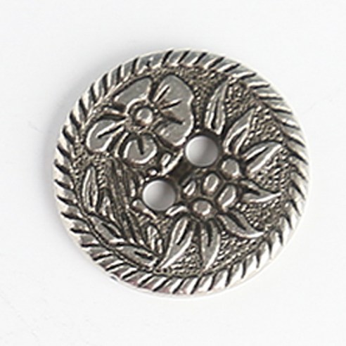 HR빅버튼 로터스 단추 18mm NO6, 단일 색상, 6개입