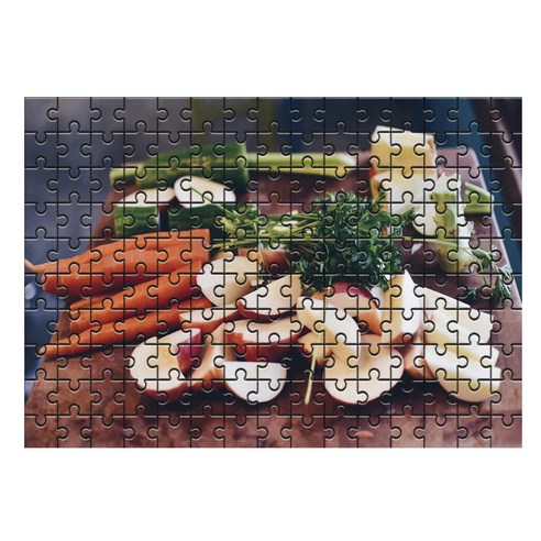 다모아 시험관 직소퍼즐, 150피스, 커팅보드