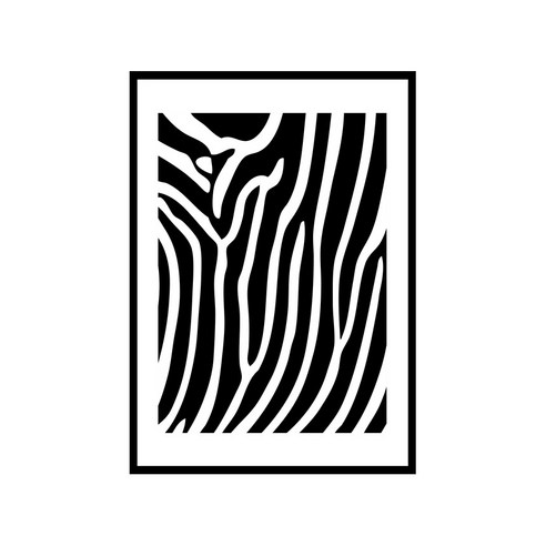 더윤 북유럽 캔버스 PAT0030, 메탈블랙