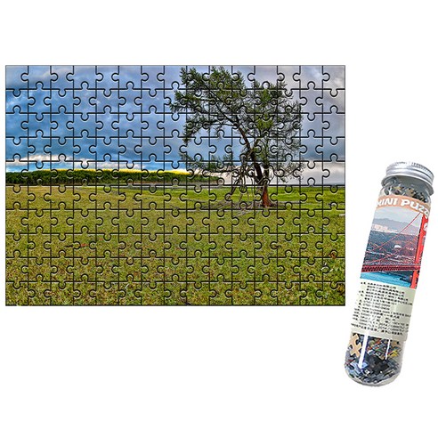 다모아 시험관 직소퍼즐, 150피스, 몽골의잔디