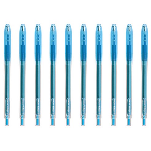 사쿠라 볼사인 젤잉크펜 0.4mm, 125 아쿠아블루, 10개입