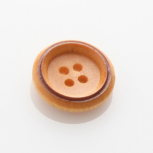HR빅버튼 라인테 단추 18mm, 혼합 색상, 4개입