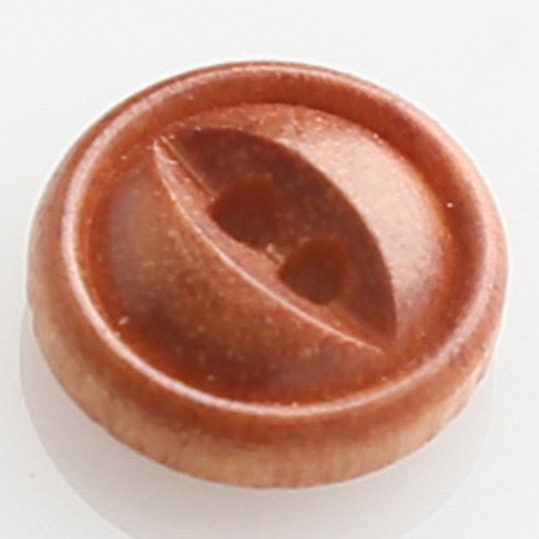 HR빅버튼 입술버닝 단추 13mm, 브라운, 12개입