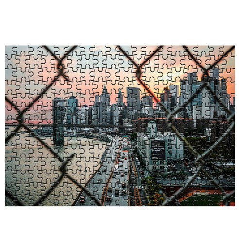 다모아 시험관 직소퍼즐 쿠바의SUNSET, 234피스, 혼합 색상