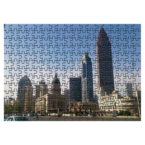 다모아 시험관 직소퍼즐, 234피스, 텐진거리