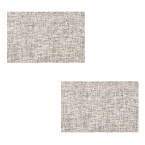 토탈아트 식탁매트 2p, 라이트그레이, 가로 300mm x 세로 450mm