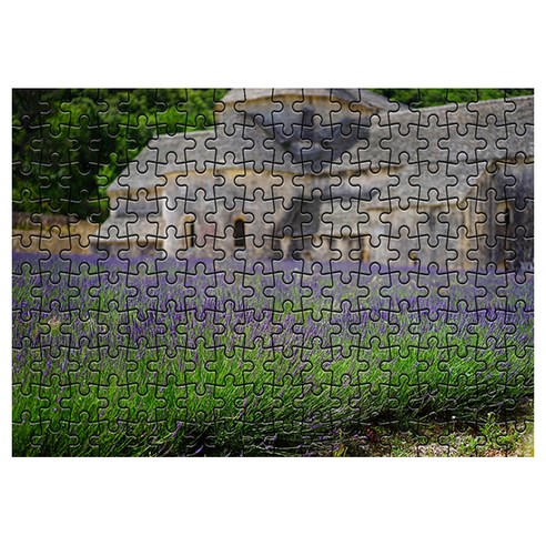 토이타운인터내셔널 다모아 시험관 퍼즐, 180피스, 라벤더밭과수도원