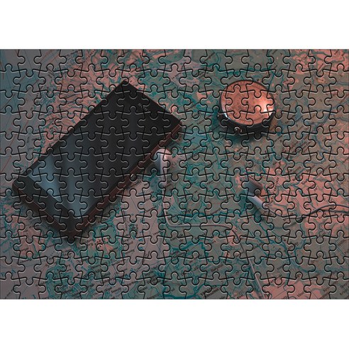 다모아 시험관 직소퍼즐 덴마크여행, 204피스, 혼합 색상