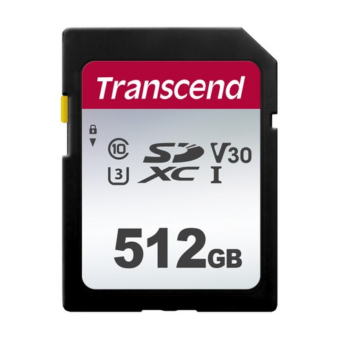 트랜센드 SD카드 메모리카드 300S, 512GB