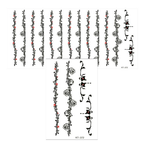 파티복닷컴 타투스티커, KT-372, 7개입