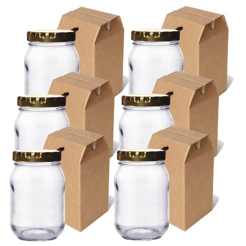 미르코리아 G 380높은형 240ml + 선물상자, 6세트