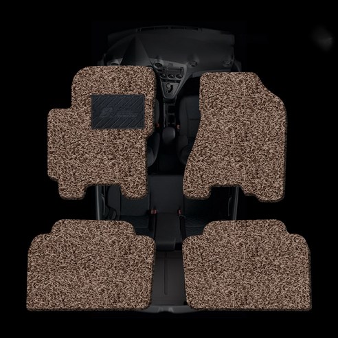 엑스핏 차량용 블란도 코일매트 확장형 브라운, 기아, K9 12년5월~18년3월 K101
