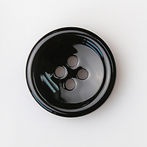 HR빅버튼 산토도밍고 단추 NO25 21mm, 혼합 색상, 4개입