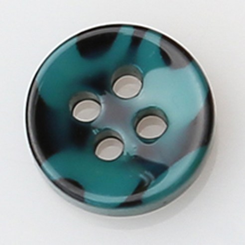HR빅버트 트리폴리 단추 NO26 11mm, 혼합 색상, 8개입