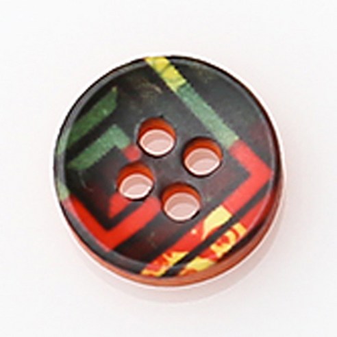 HR빅버튼 키갈리 단추 11mm, NO10, 4개입
