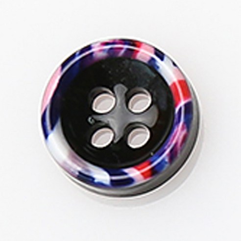HR빅버튼 키갈리 단추 11mm, NO8, 4개입