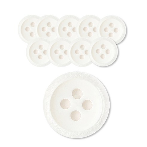동화상가몰 DY와이셔츠단추7 에토 11.5mm, WT, 10개입