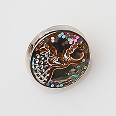 HR빅버튼 멕시코시 단추 NO11 13mm, 혼합 색상, 8개입
